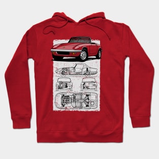 The amazing british sports car! Hoodie